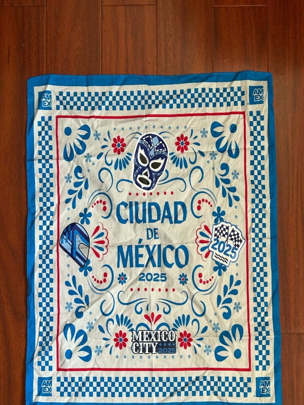 Formula 1 Mexico City Grand Prix 2025 Amex Custom Bandana Scarf